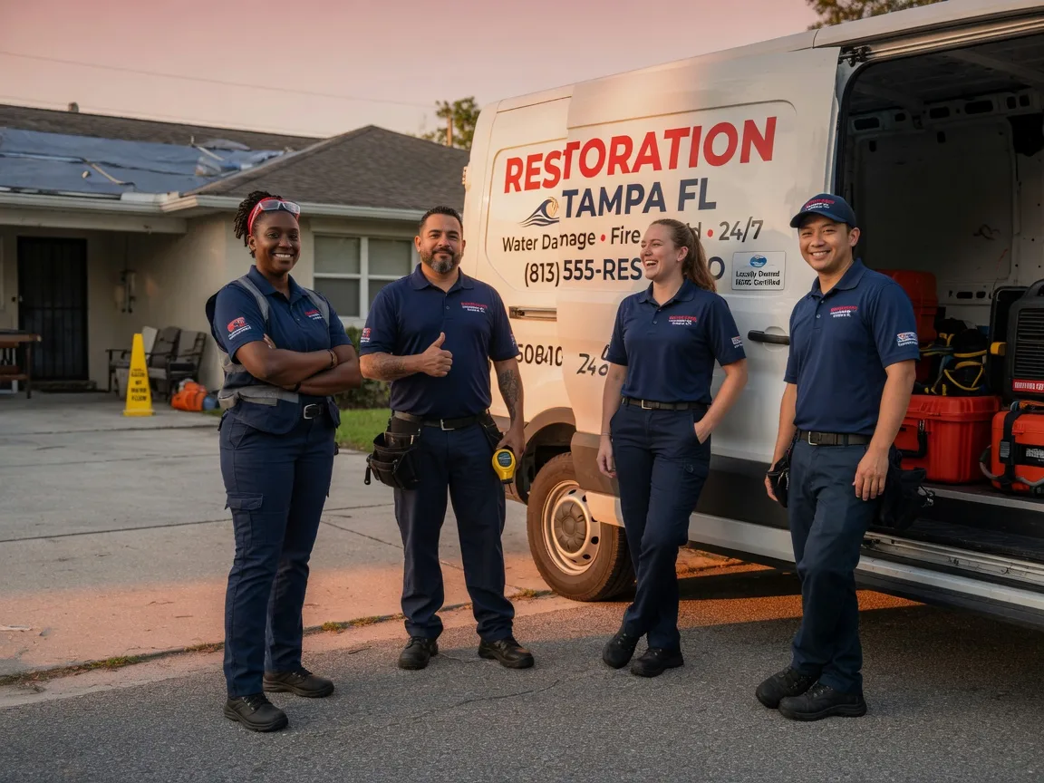 Water Damage Restoration company in Leivasy, WV
